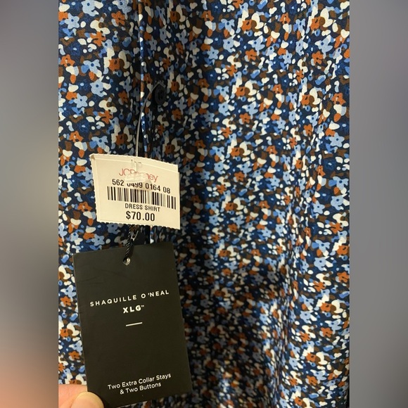 Shaquille O’Neal  NWT button up shirt 20 34/35 4XL - Picture 2 of 8